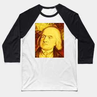 Jeremy Bentham Golden Portrait | Jeremy Bentham Artwork 9 Baseball T-Shirt